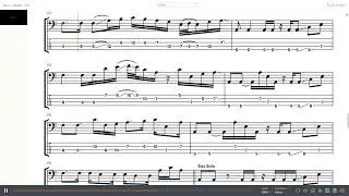 David Bowie - Lazarus Bass Tabs