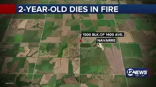 2-year-old dies in Dickinson County house fire