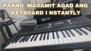 Paano Magamit Agad Ang Keyboard Instantly