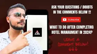 Hotel Management ke baad 2024 mei kya kare? MBA ya MSC: The Complete Goal #mba #msc