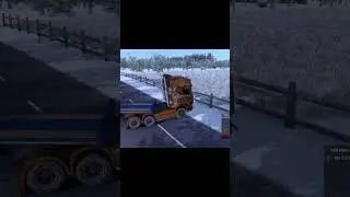 крутилка в етс 2  #eurotrucksimulator2 #funnymoments #ets2 #ban #shorts