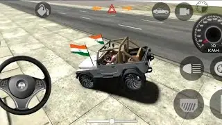 Testing Big Wheels in Indian Driving Simulator|| Desi Driver: Jeep Modification & City Drive