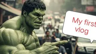 Hulk's first vlog 
