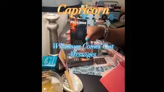 Capricorn Whatever Comes Out Reading ￼