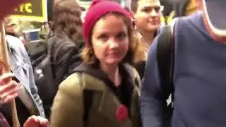 Cop hating lawbreakers hop MTA turnstiles to protest NYPD fa