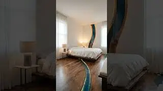 Rotten Bedroom to GLOWING River Paradise! 🌊✨ #shorts | Design Pure Arch