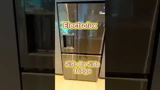 Electrolux side by side fridge with water dispenser 2025 #electrolux #refrigerator #viral