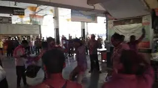 Police holi @sarwate bus stand, indore