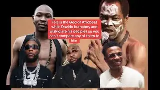 Fela is the God of Afrobeat while Davido burnaboy and wizkid are his deciples so you can&rsquo;t compare 