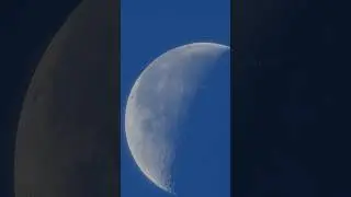 Moon and Venus ─ Two Worlds in One Sky