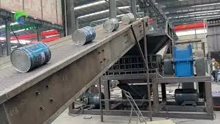 Witnessing the Final Quality Inspection Before Shipment of Scrap Metal Recycling Lines #Metal