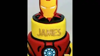iron man lovers cake 🍰❤️🎂😍 iron man cake design 🍰❤️🎂😍#shorts