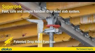 Superdek Handset Drop Head System for Concrete Slab Forming