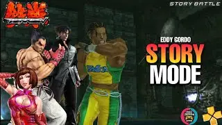 Eddy Gordo Story Mode | Tekken 7 PPSSPP Full Fights