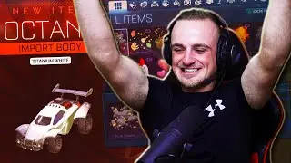 I HAVE THE BEST TRADE UP LUCK ON YOUTUBE! | INSANE VERY RARE DROP TRADE UPS IN ROCKET LEAGUE!
