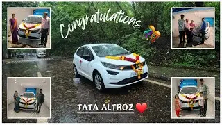 CONGRATULATIONS FOR NEW TATA ALTROZ 🎉🎊 | ABHISHEK SHAMA | VLOG #133