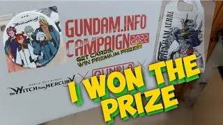 Gundam.Info Campaign 2022 Premium Prizes The Witch from Mercury x Gunpla x Gundam.info