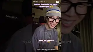 LOOK!! How Jimin out burst while reading Army comments😝🫣#jimin