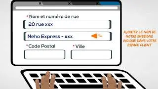 Tutoriel adresse de livraison