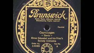 Copenhagen: Elmer Schoebel and His Friars Society orchestra