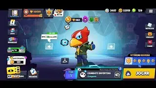 Brawl Stars Stranger Things Combate Invertido com Corvo e a Super GOM Fernanda ☺️ 