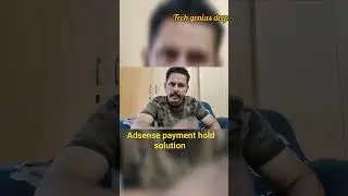 Adsense payment hold solution #adsensepayment #shortsvideo #viral #youtubeshorts