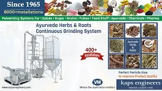 Herbal Powder Grinder | Medicine Powder Pulverizer Equipment |Ayurvedic Herbs Grinding | 9374065700