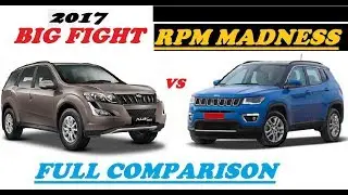 2017 Jeep Compass VS 2017 Mahindra XUV500 || 2017 JEEP COMPASS || 2017 MAHINDRA XUV500