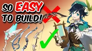 Venti F2P and WHALE Weapon Options - BEST Weapons for Venti | Patch 1.4 Genshin Impact