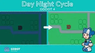 Godot 4 Super Easy Day-Night Cycle
