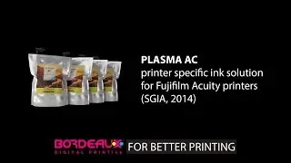 Bordeaux introduces an ink Solution for the Fujifilm Acuity in SGIA 2014