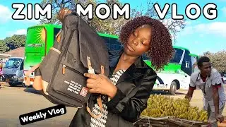 Zim Mom vlog: Work, Home, and catching the Bus by 5:AM