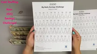 Cash Stuffing + New 2022 Savings Challenge