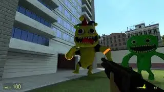 Garry's Mod Dj Man Security Breach into the Cage