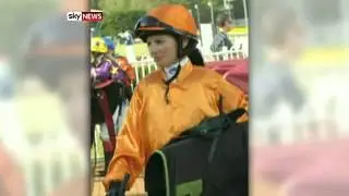 Tributes flow for fallen jockey