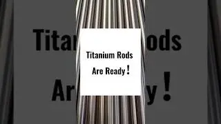 Titanium rods Are ready #titaniumbar #titanium #titaniumrod #titaniummetal