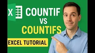 COUNTIF vs COUNTIFS Explained | Excel Tutorial for Beginners (With Examples)