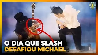 MICHAEL JACKSON EXPULSOU SLASH do palco!