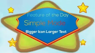 Simple Mode Larger Text Bigger Icom