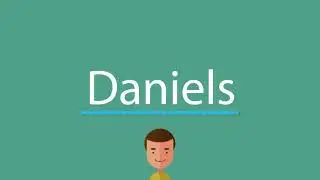 Daniels pronunciation