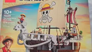 Building The Going Merry Pirate Ship ( One Piece) Lego Set 75639 Part 1
