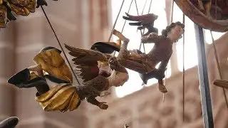 Ein Engel schwebt herab