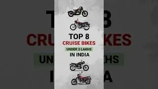 Eight cruise bikes Under 3 lakhs in India.
