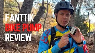 Лучший портативный велосипедный насос? Тест и обзор насоса Fanttik