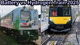 Battery vs Hydrogen Train 2025 Explained {Science Thursday}