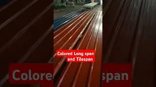 long span and Tilespan roof#contentcreator #youtubeshorts