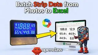 🦞 OpenClaw Batch Image Scraping | No More Manual Entry!