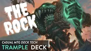 MTG DECK TECH 126: TRAMPLE DECK - BLACK GREEN THE ROCK - SURRAK AND GORECLAW & MULTANI & YARGLE