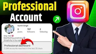 How to create a professional account on Instagram | How to create a professional account on Insta...