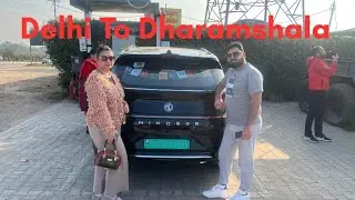 Delhi To Dharamshala ! 8% Battery Risk Ho gaya 😳 MG Windsor EV